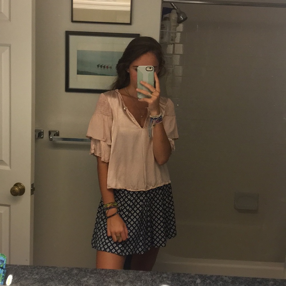 Zara Silky Top XS